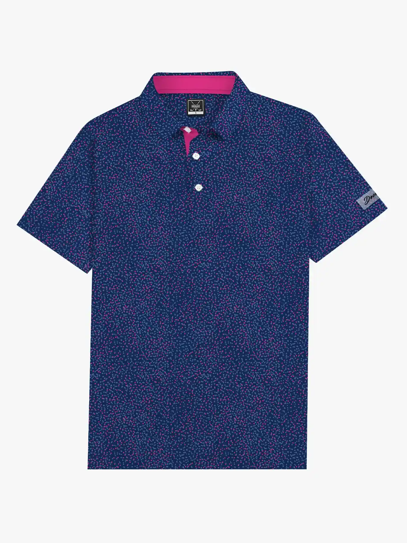 Key West Sunset Paint Splatter Polo - Deolax
