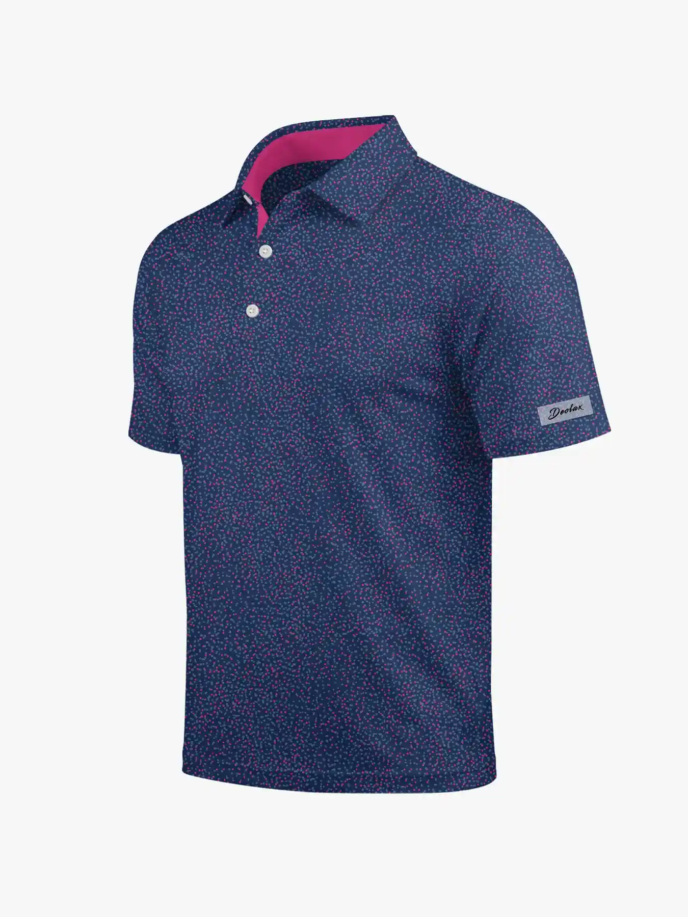 Key West Sunset Paint Splatter Polo - Deolax