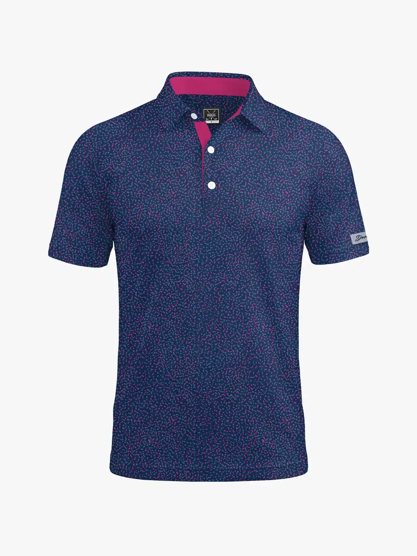 Key West Sunset Paint Splatter Polo - Deolax