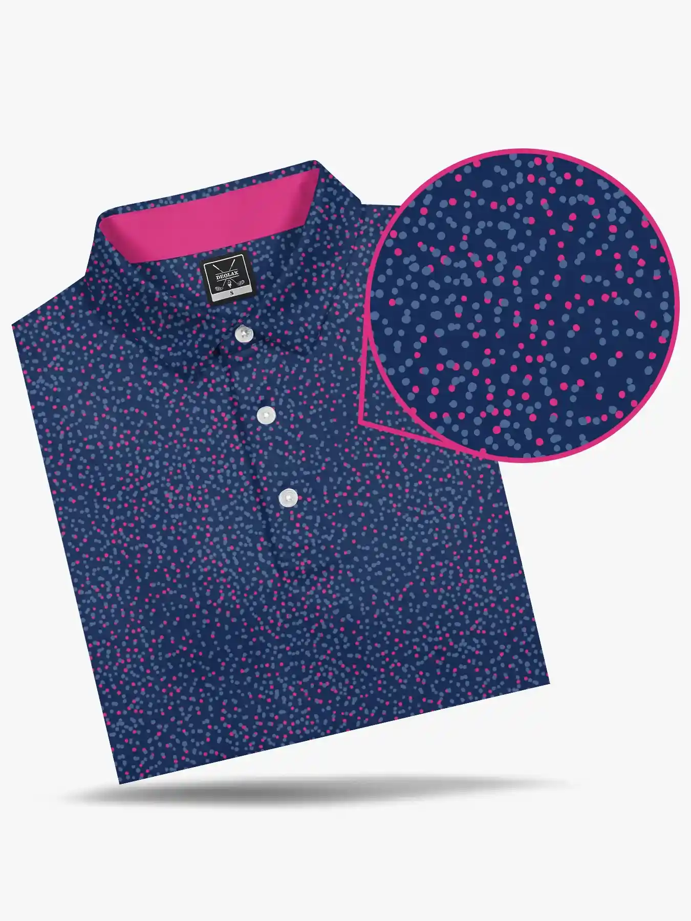 Key West Sunset Paint Splatter Polo - Deolax