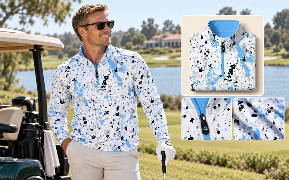 Kinetic Art Quarter Zip