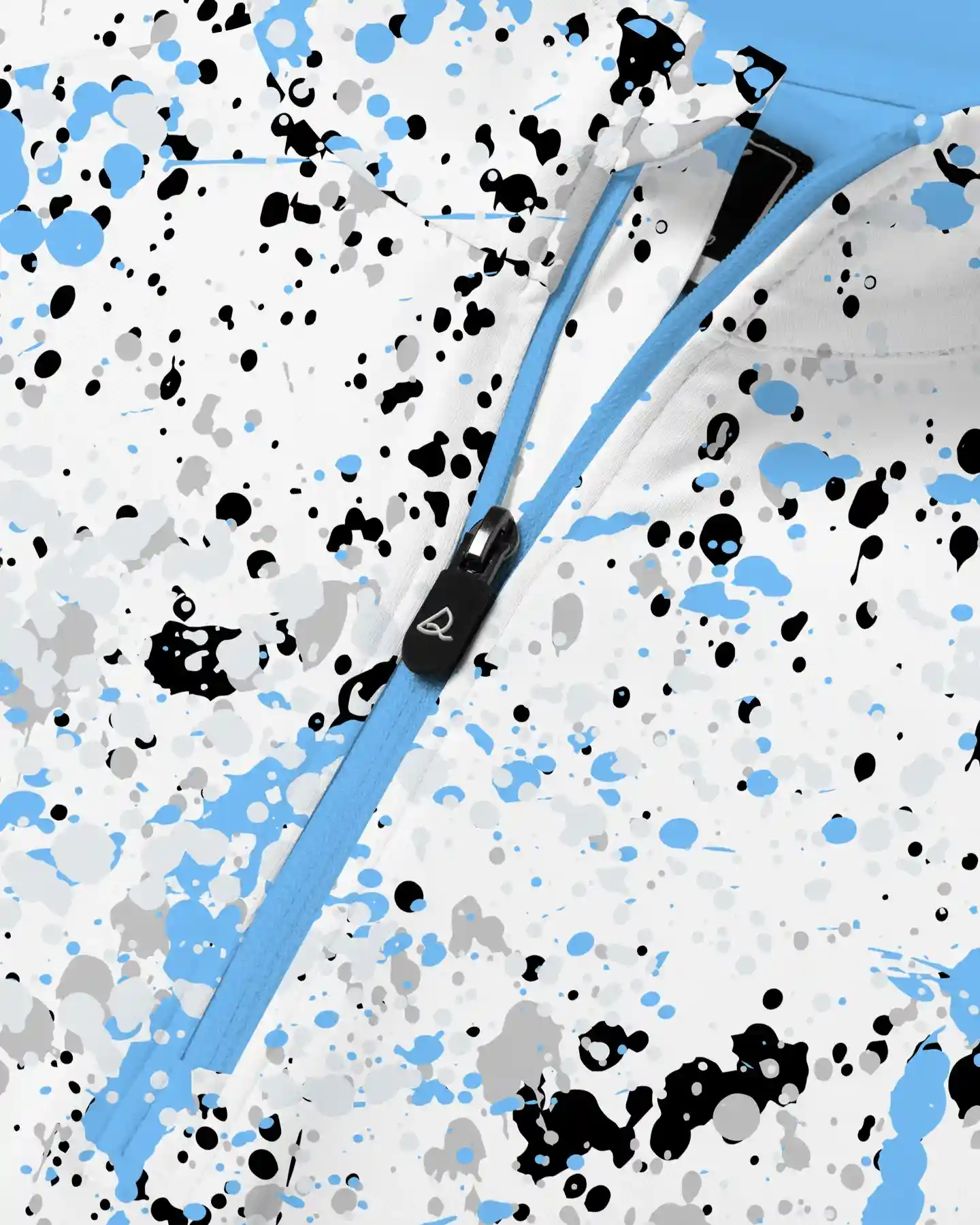Kinetic Art Blue Quarter Zip - Deolax