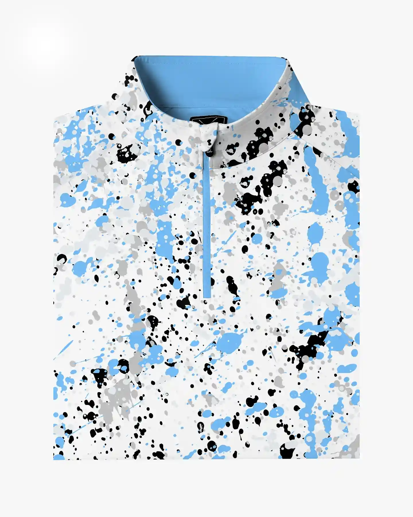 Kinetic Art Blue Quarter Zip - Deolax