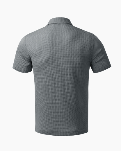 Knit Polo Shirt | Textured Polo | Deolax