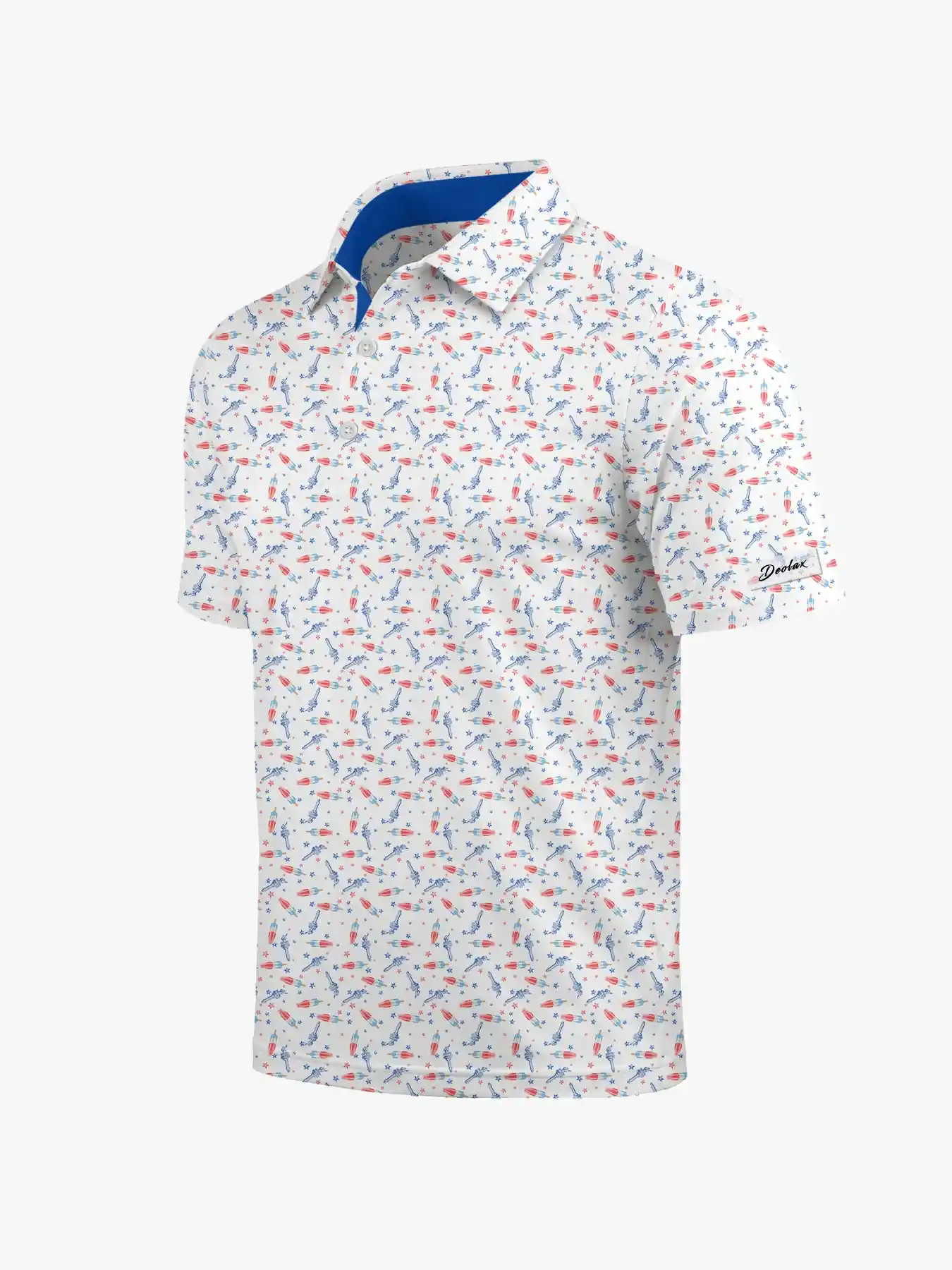  Liberty Popsicle Print Polo - Deolax