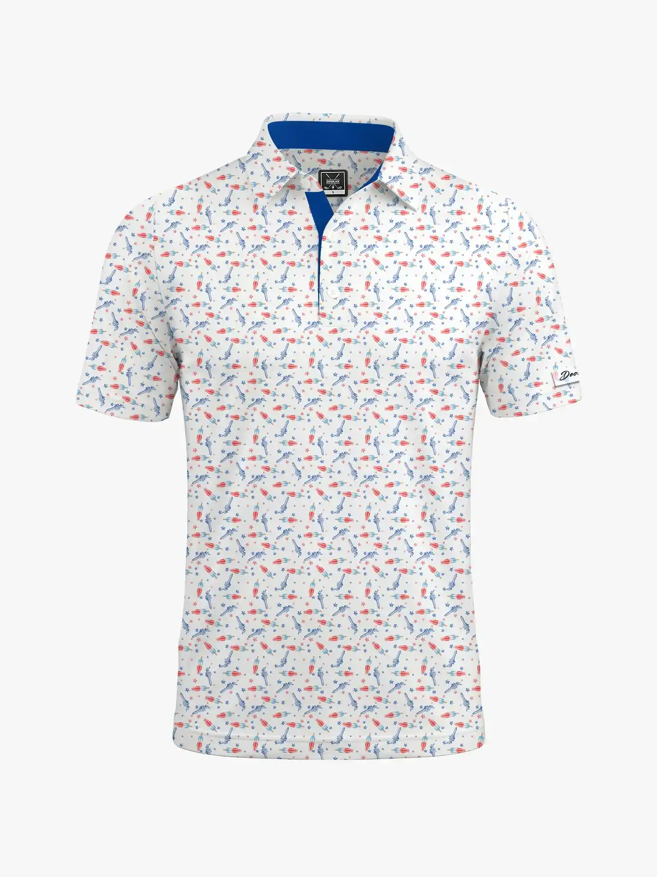  Liberty Popsicle Print Polo - Deolax
