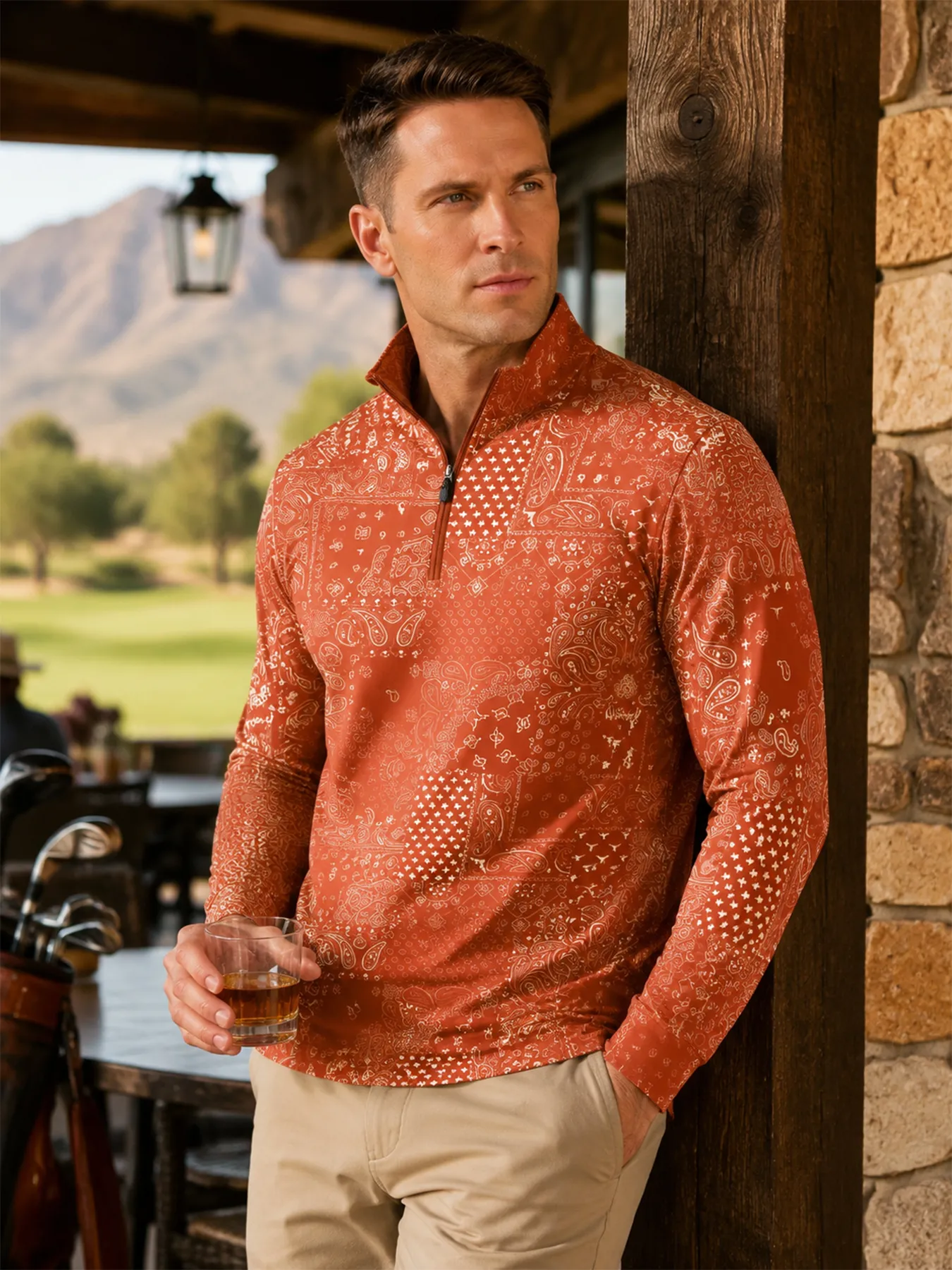 Longhorn Ranch Quarter Zip