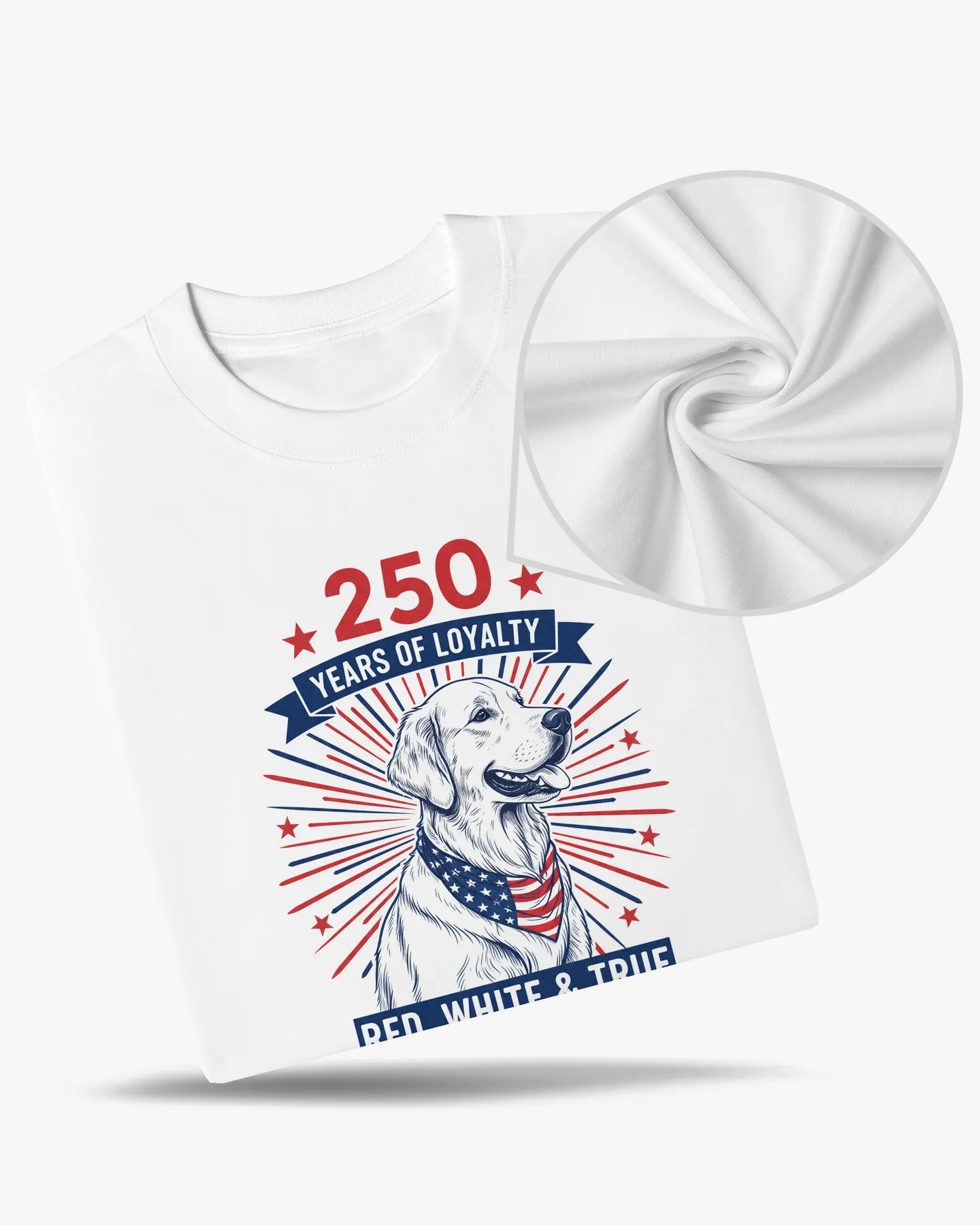 Loyal Golden 250th Patriot Tee - Deolax