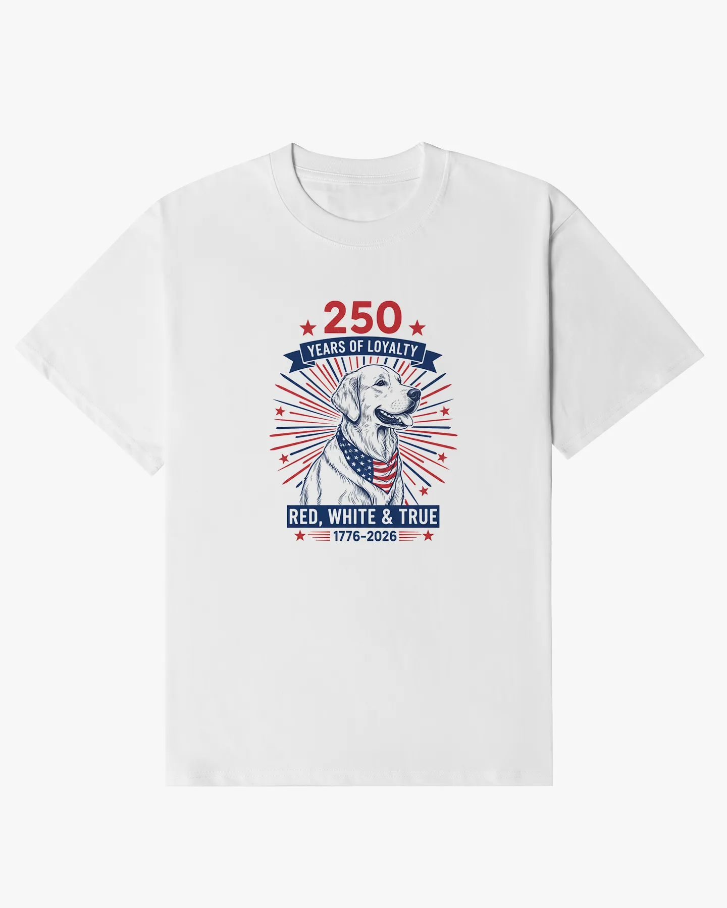 Loyal Golden 250th Patriot Tee - Deolax