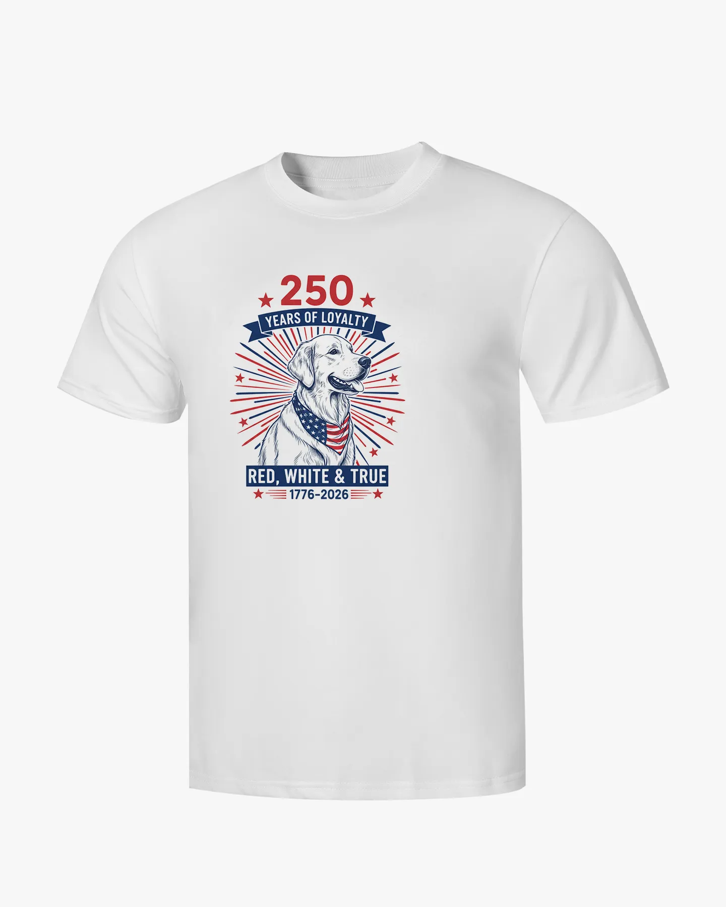 Loyal Golden 250th Patriot Tee - Deolax