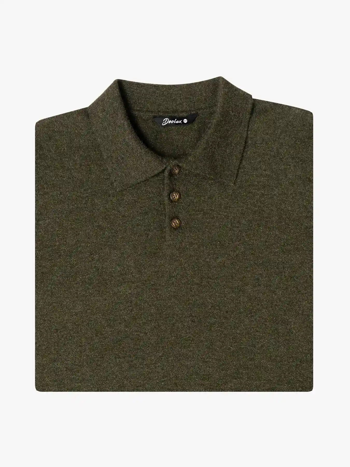 Luxe Core-Spun Long Sleeve Polo - Deolax