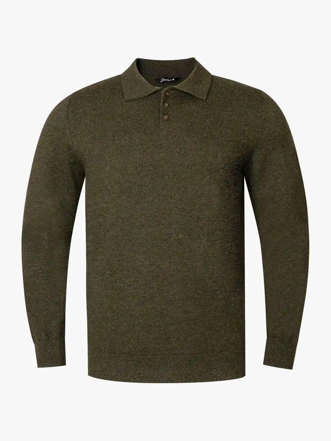 Luxe Core-Spun Long Sleeve Polo - Deolax