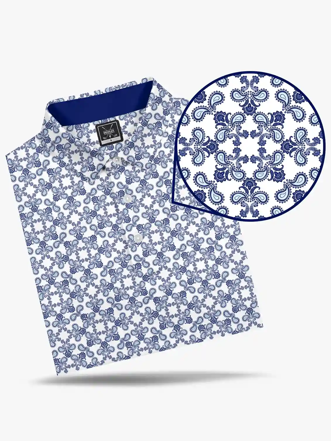 Maverick Paisley Polo Shirt - Deolax