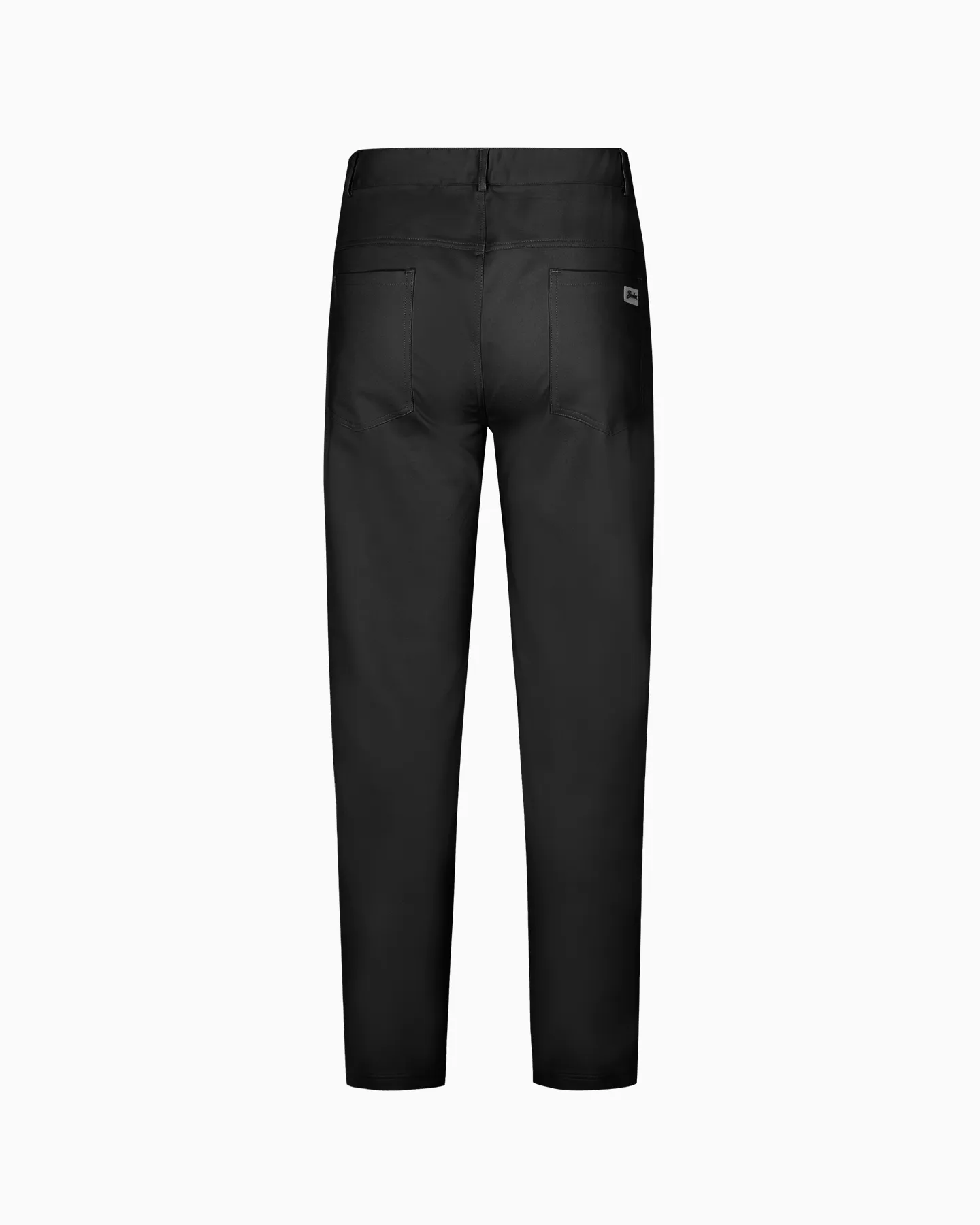 Men's Black Stretch 5-Pocket Pant - Deolax