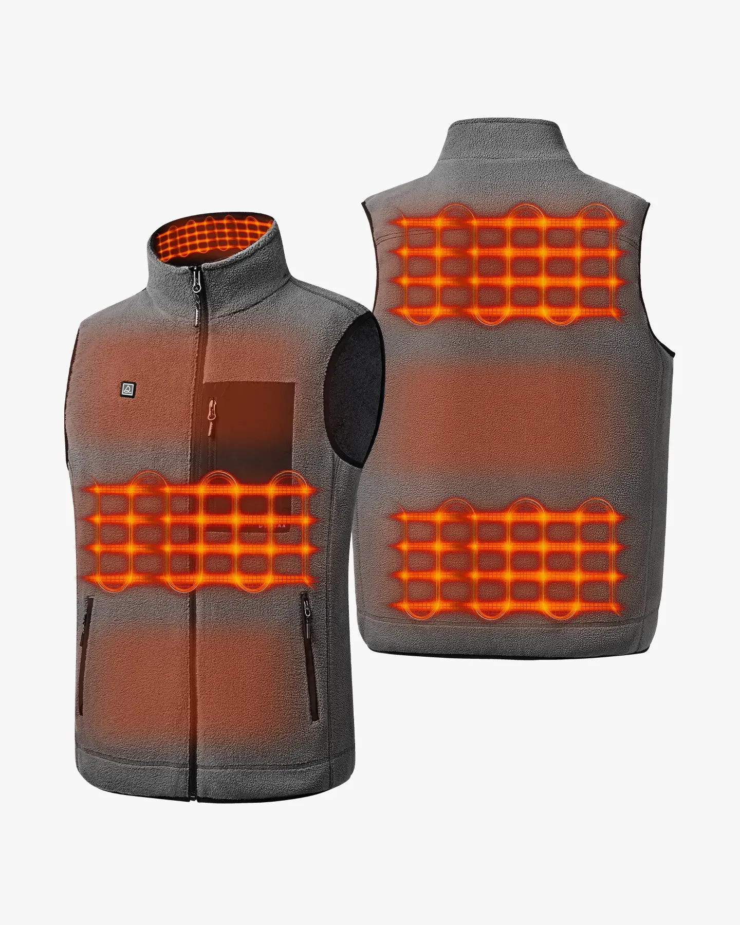 Men's Heated Fleece Vest