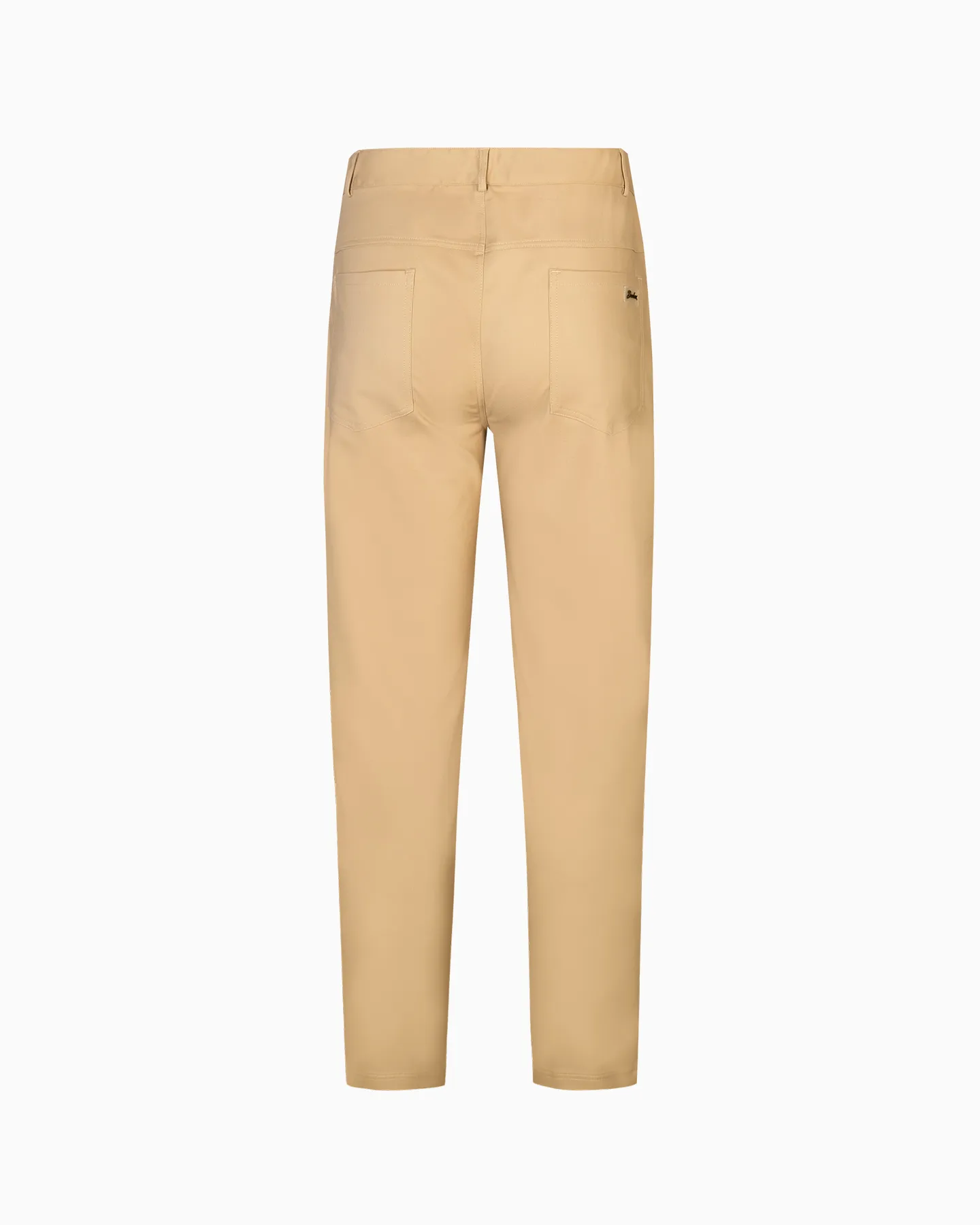 Men's Khaki Stretch 5-Pocket Pant - Deolax