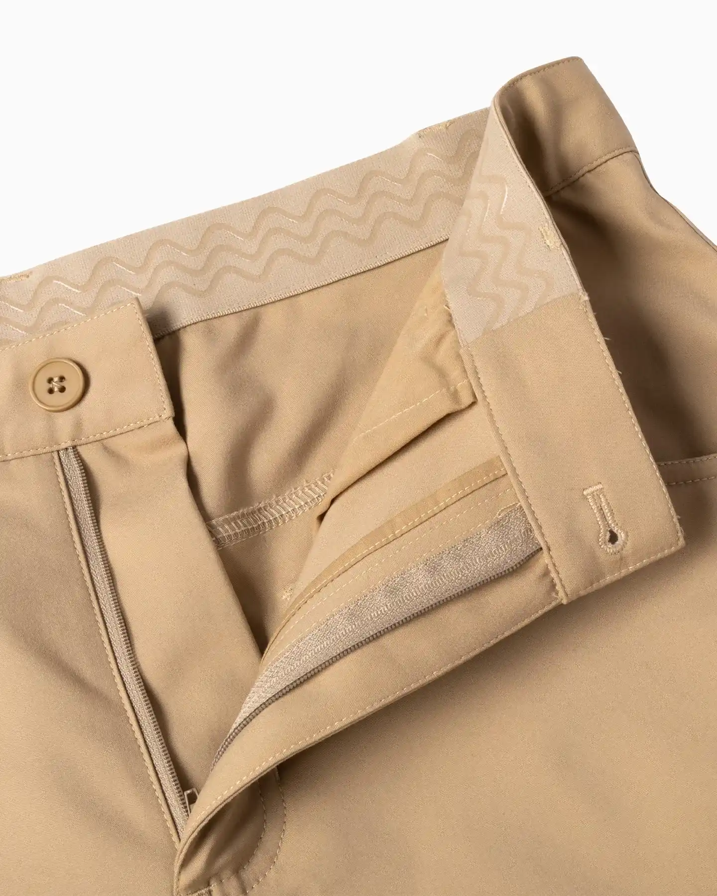 Men's Khaki Stretch 5-Pocket Pant - Deolax