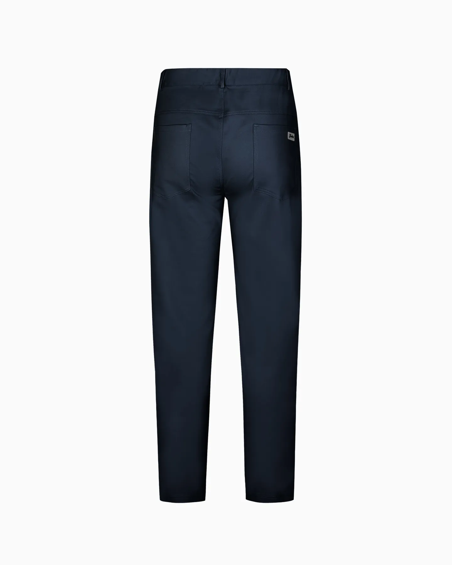 Men's Navy Stretch 5-Pocket Pant - Deolax