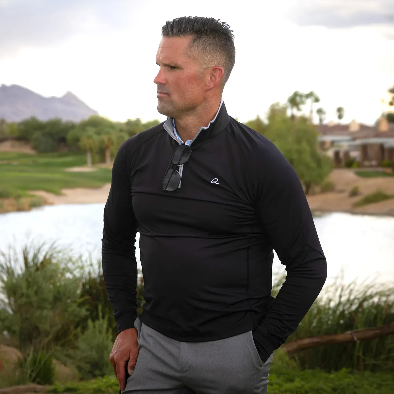 Men's Quarter Zip - Deolax