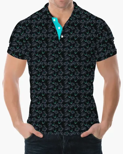 Midnight Aloha Polo - Deolax