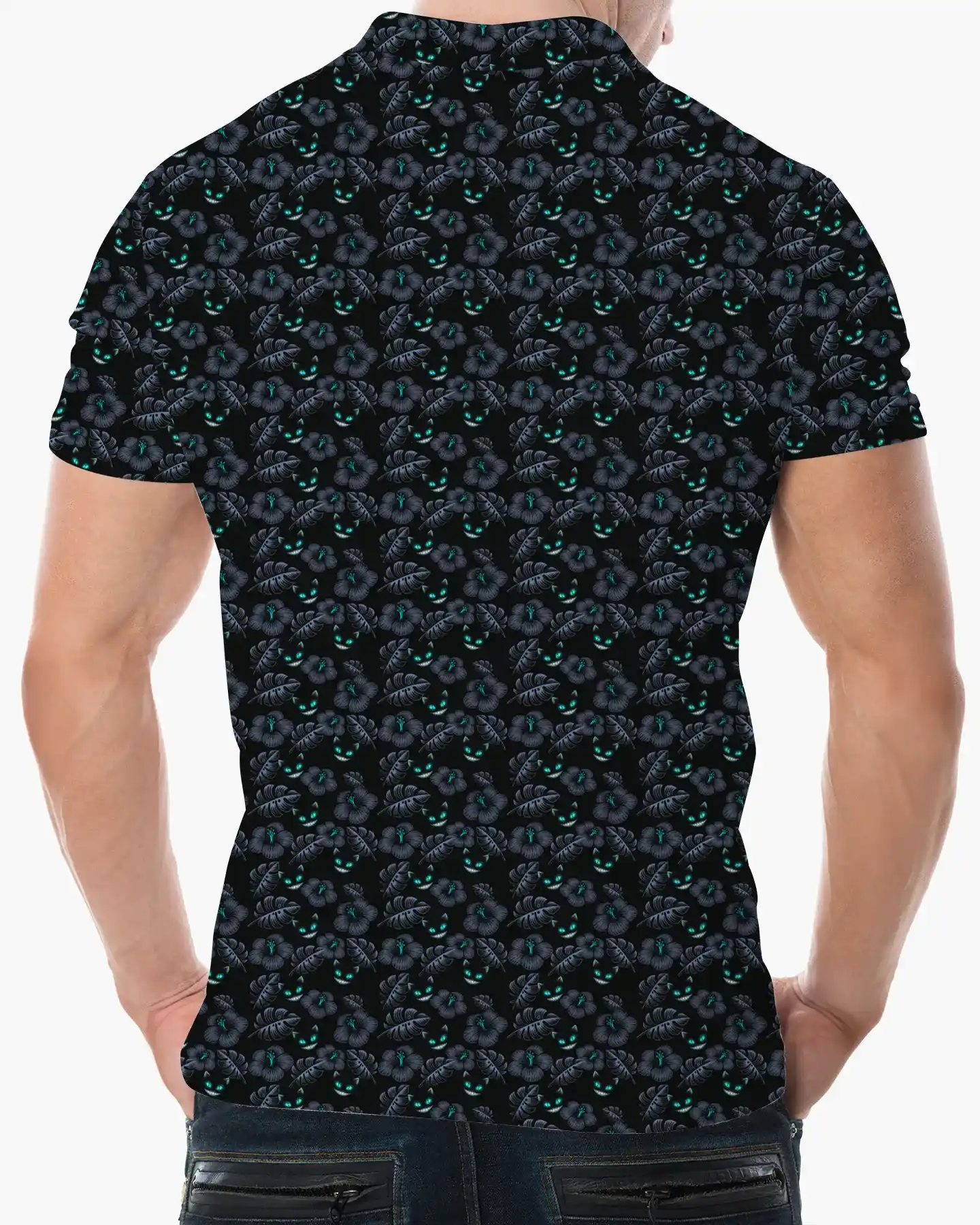 Midnight Aloha Polo - Deolax