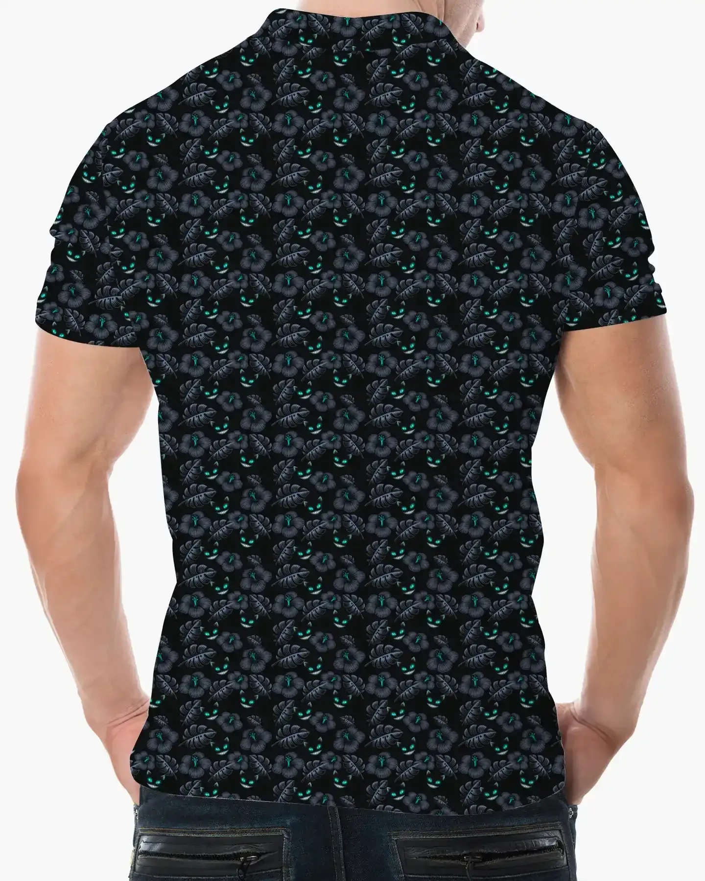 Midnight Aloha Polo - Deolax