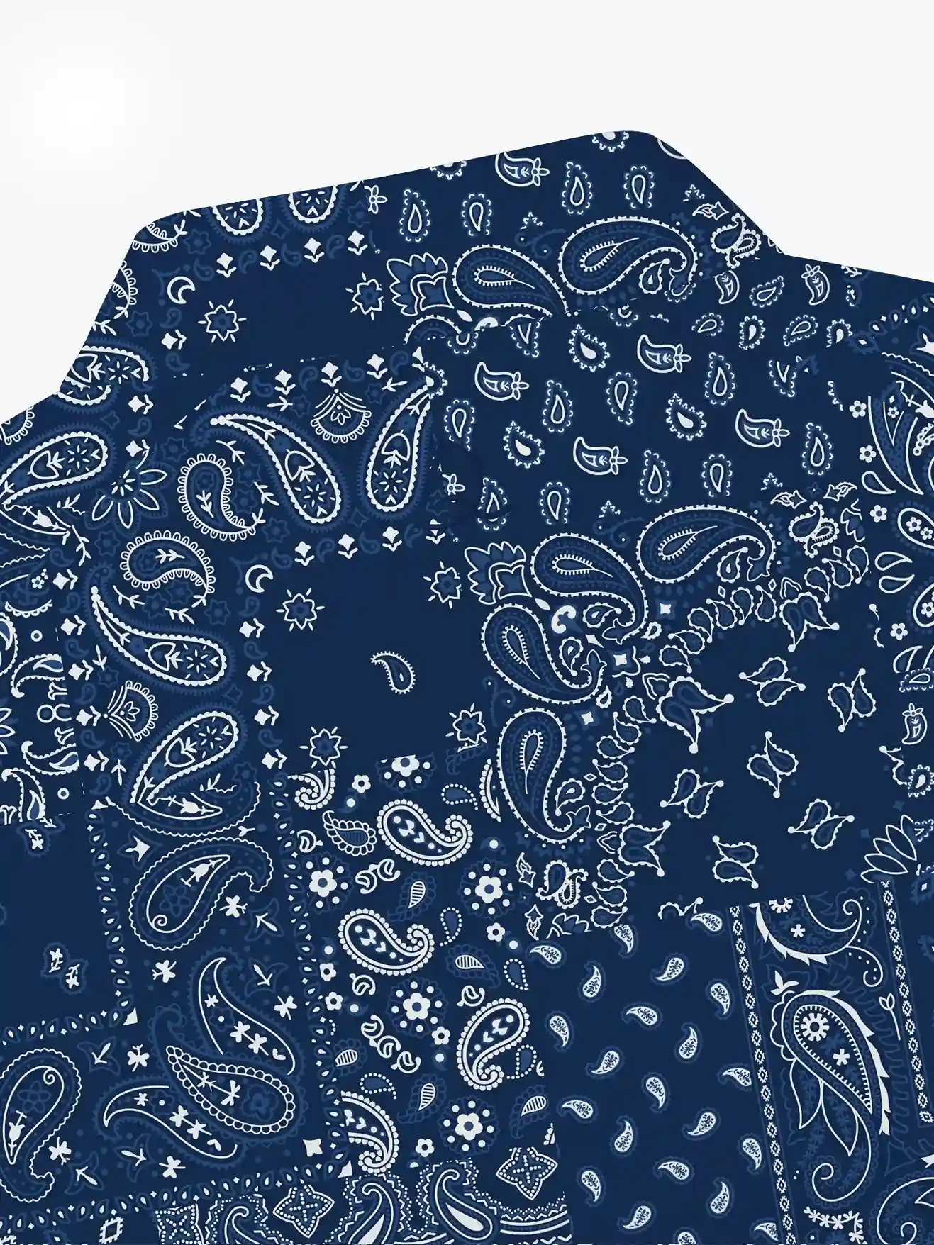 Midnight Bandana Quarter Zip Pullover - Deolax