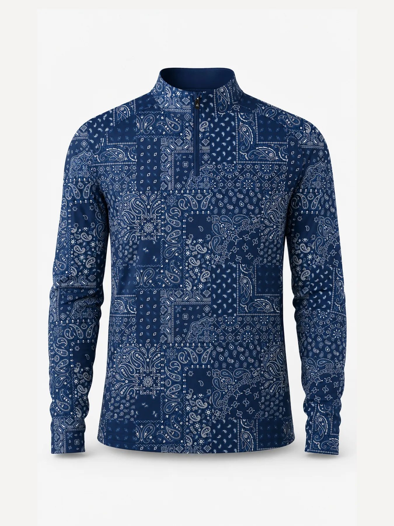 Midnight Bandana Quarter Zip
