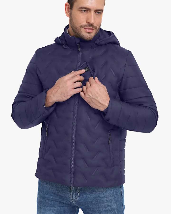 Midnight Blue Men's Heated Jacket