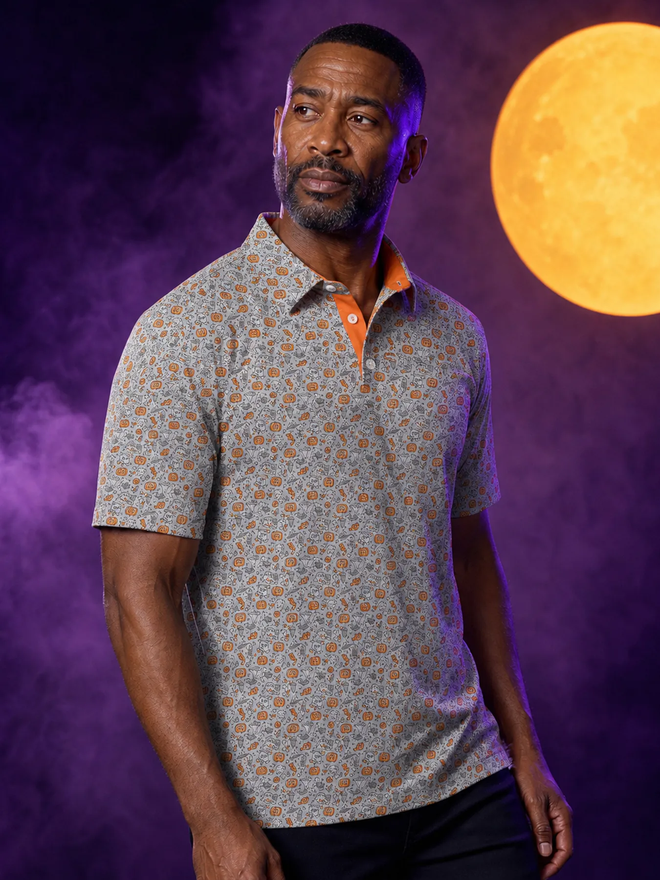 Midnight Boo-Geyman Polo