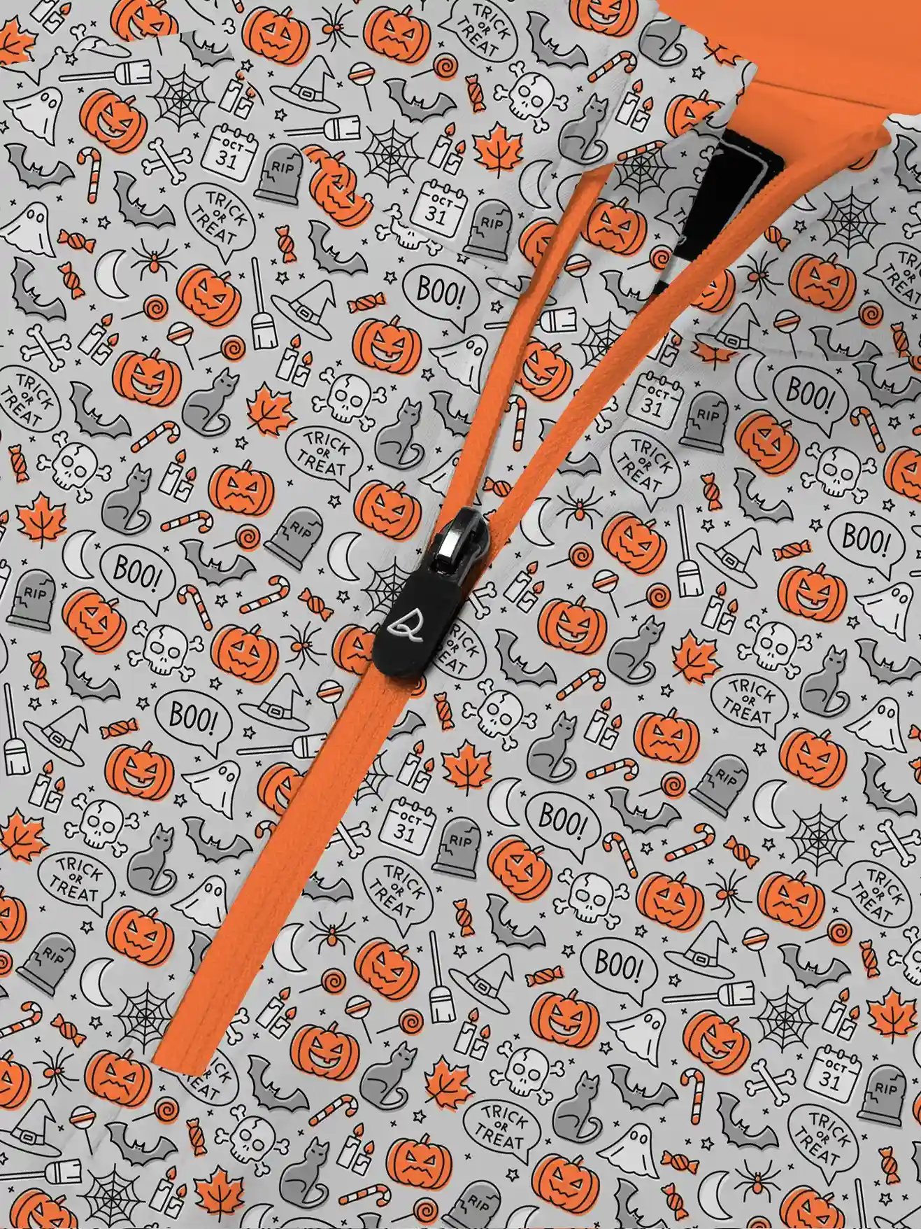 Midnight Boo-Geyman Quarter Zip - Deolax