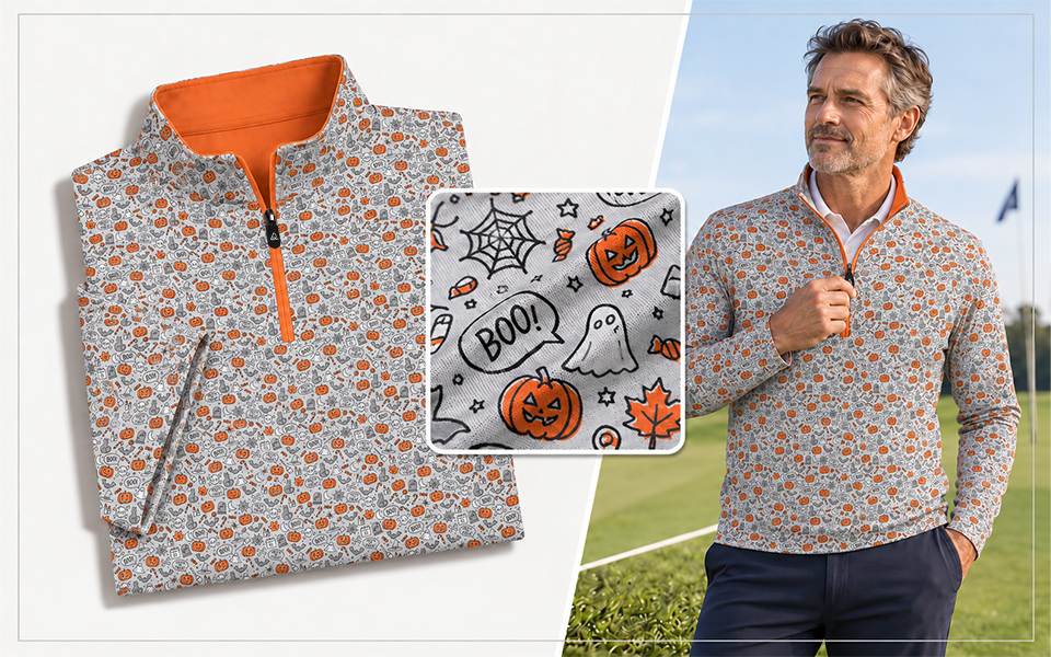 Midnight Boo-Geyman Quarter Zip