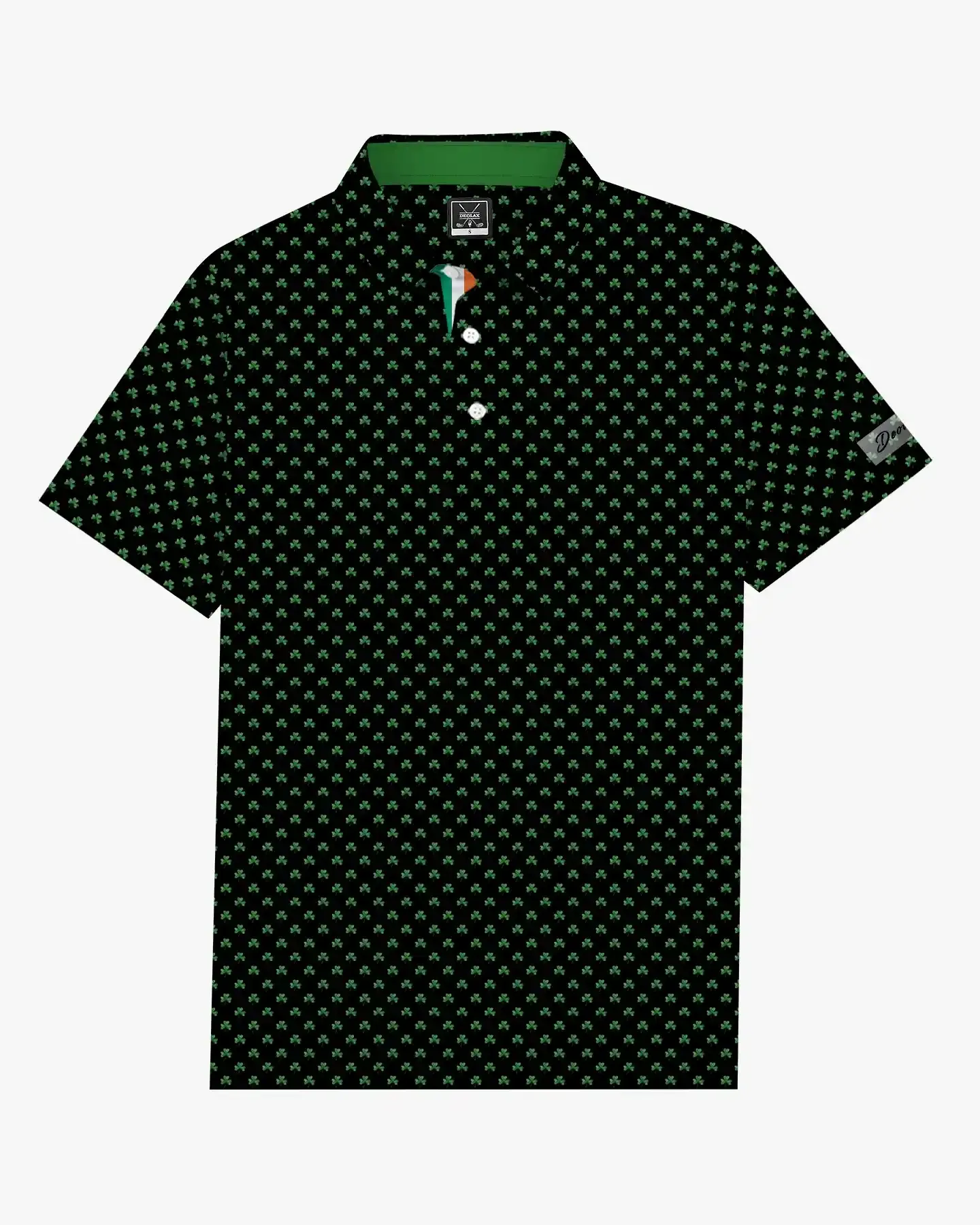 Midnight Fairway Clover Polo - Deolax