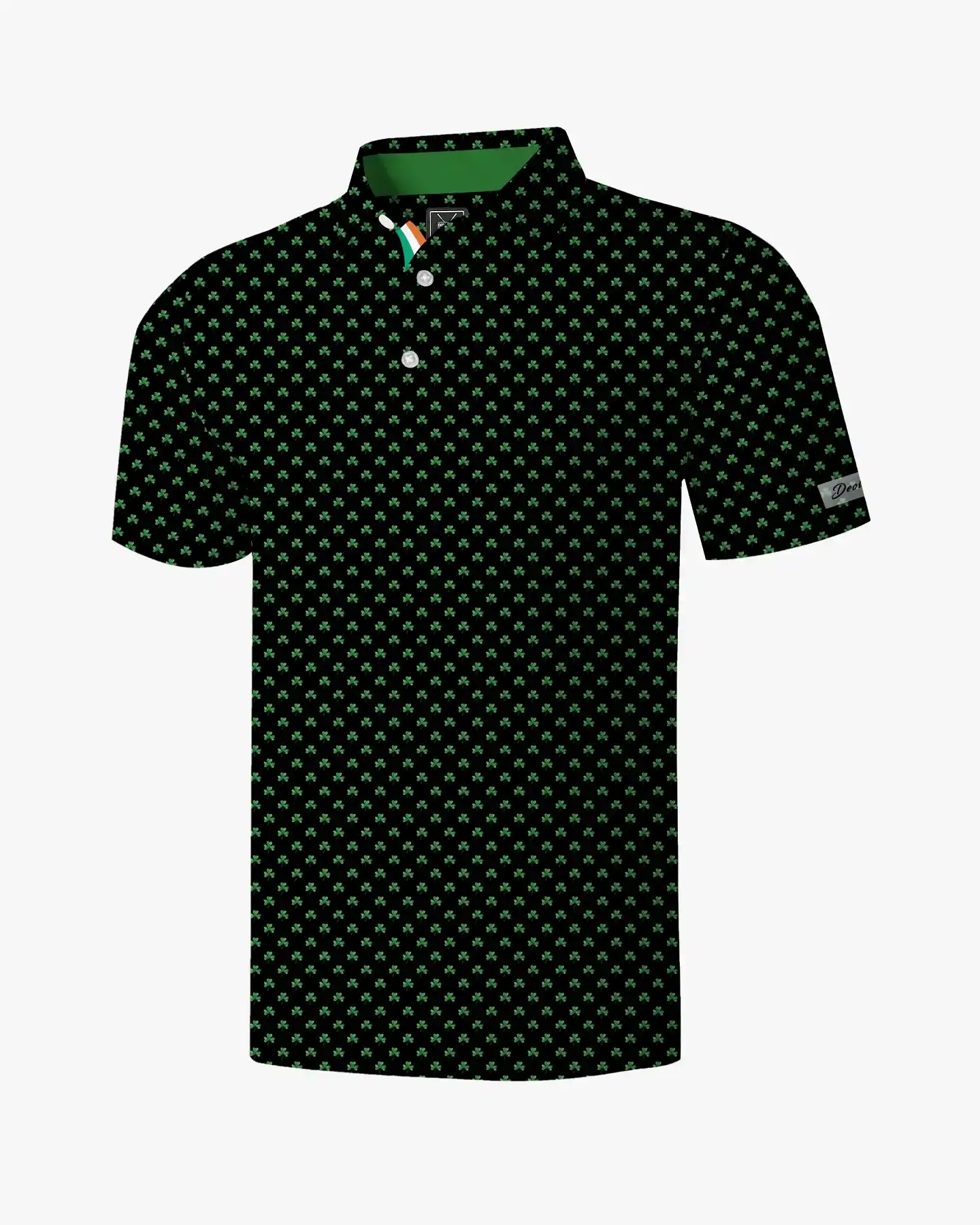Midnight Fairway Clover Polo - Deolax