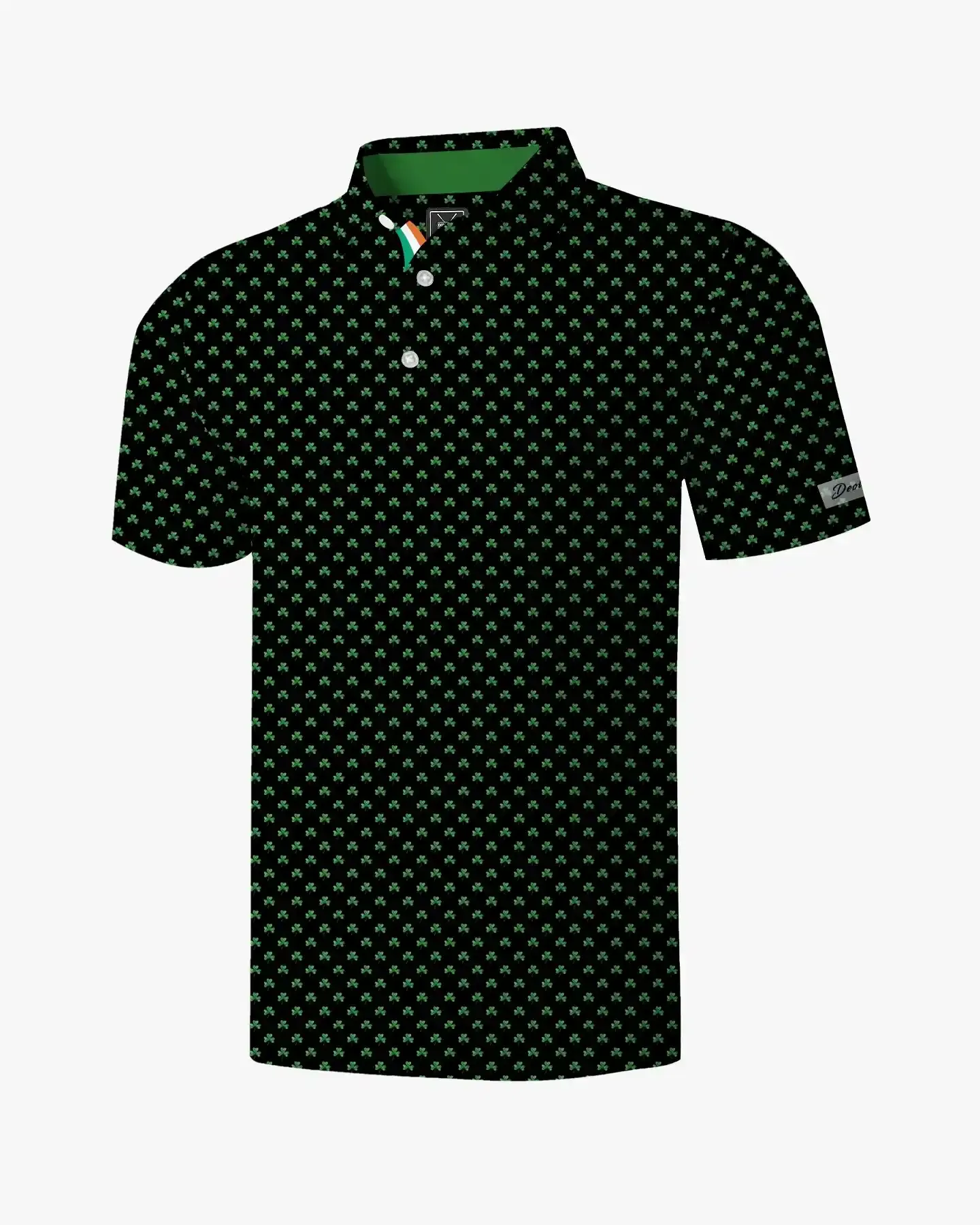 Midnight Fairway Clover Polo - Deolax
