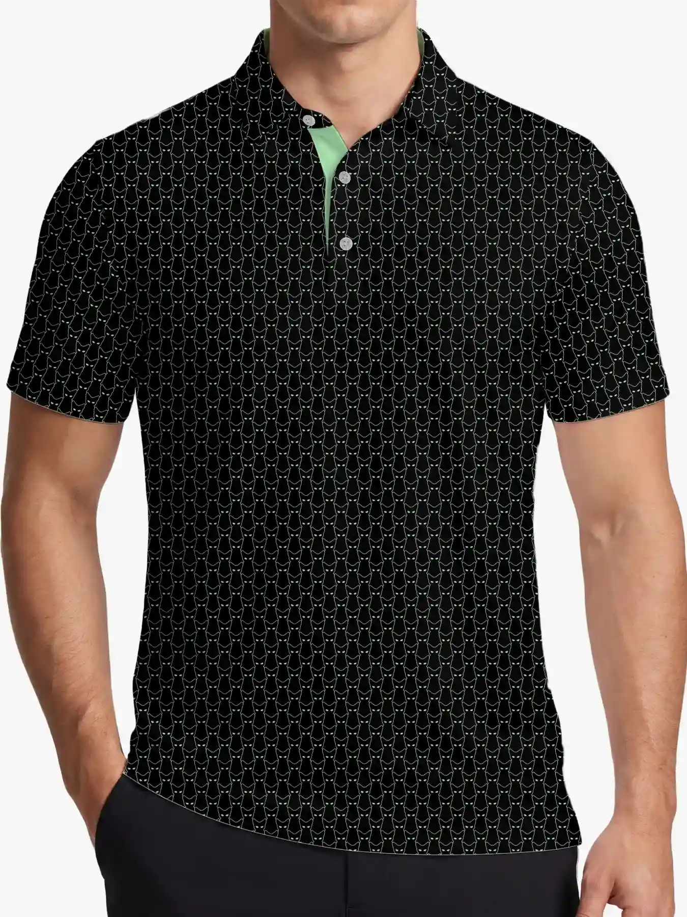 Midnight Prowler Halloween Polo - Deolax