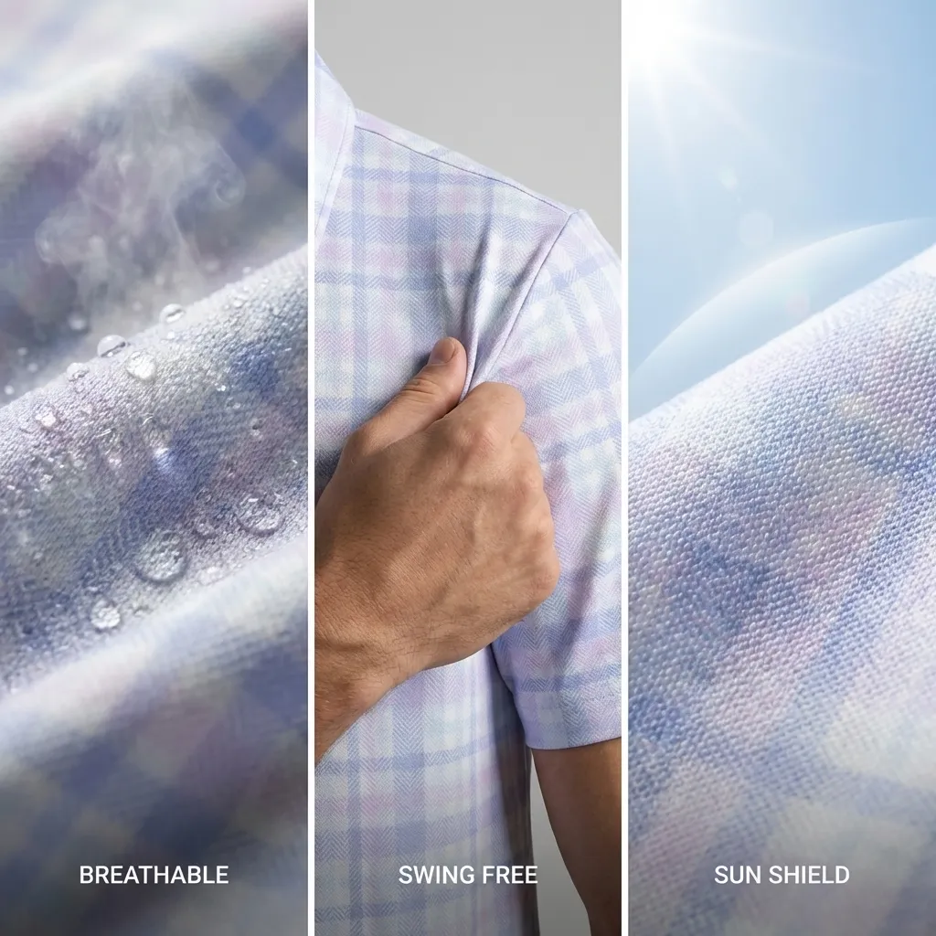 Multi Check Polo fabric - Deolax