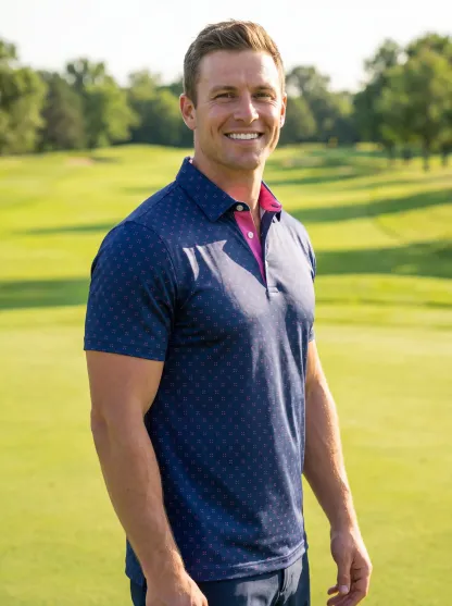 19th Hole Polo - Navy - Deolax