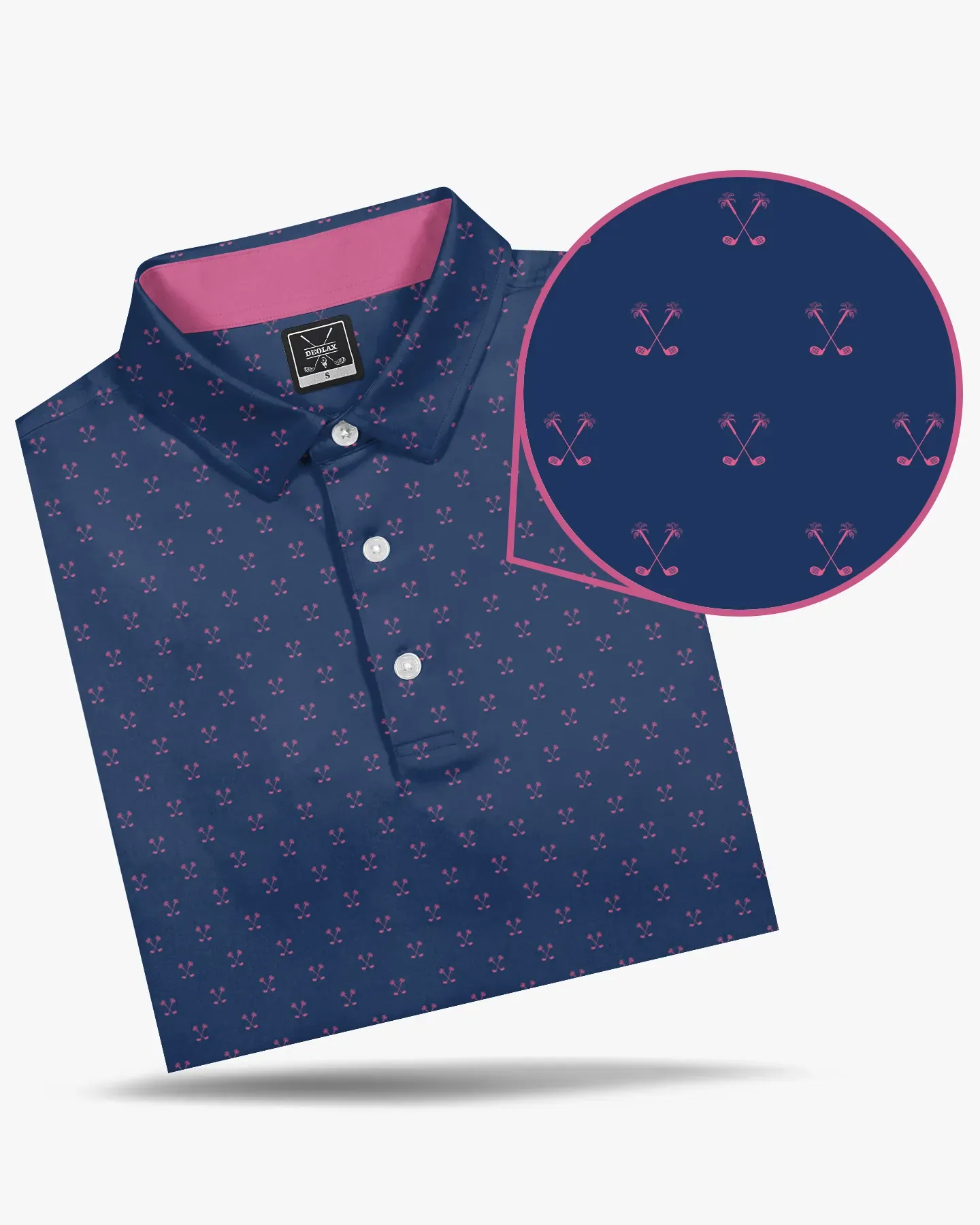 19th Hole Polo - Navy - Deolax