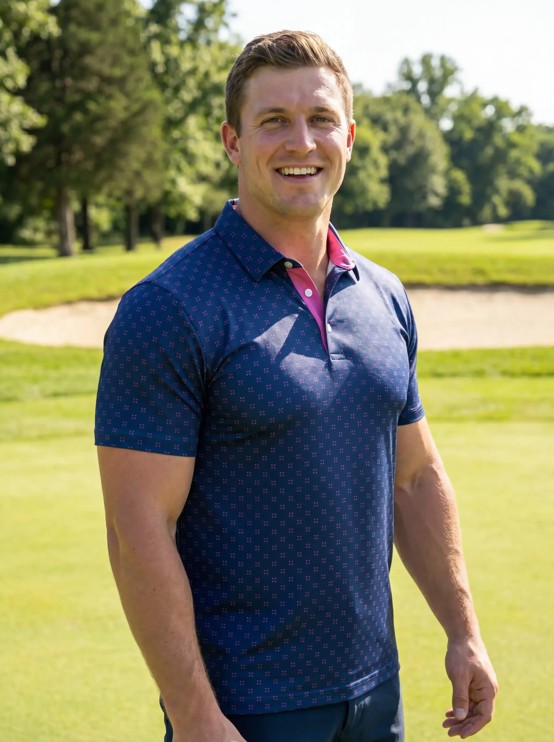 19th Hole Polo - Navy - Deolax