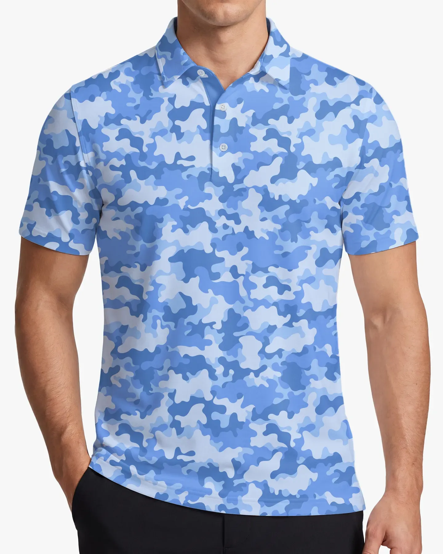 Ocean Camo Polo - Deolax