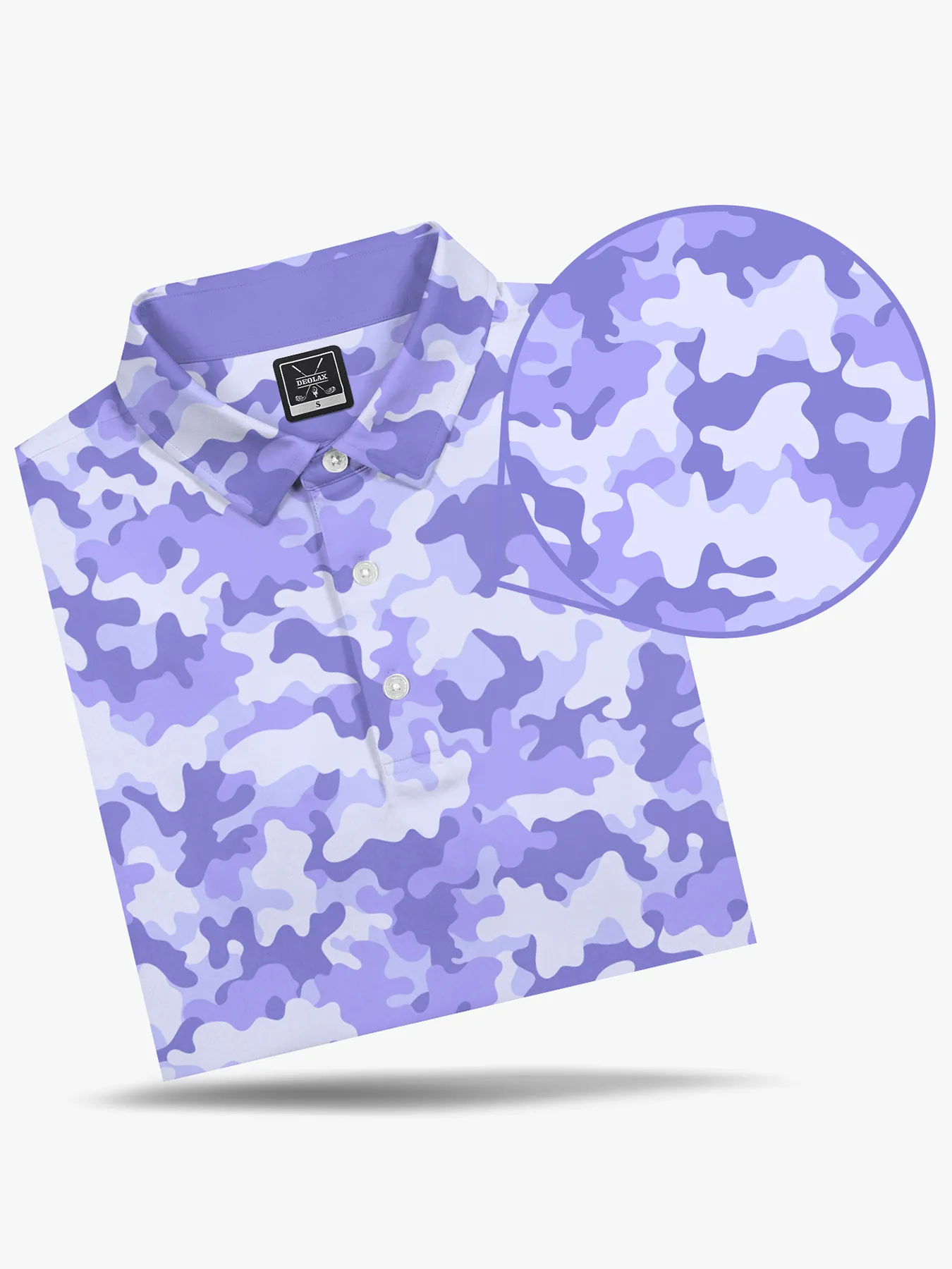 Ocean Camo Polo