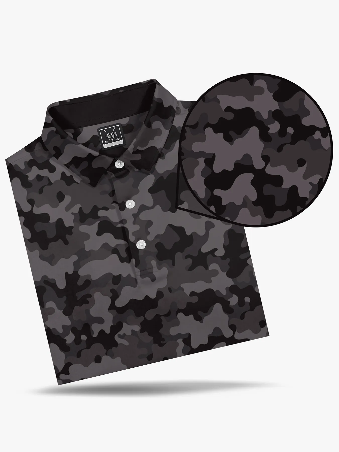 Ocean Camo Polo
