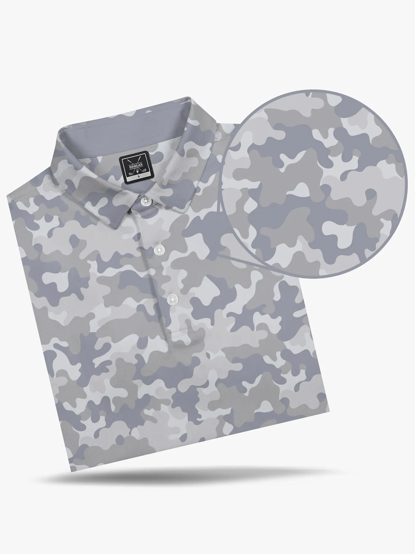 Ocean Camo Polo