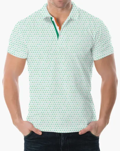 Ombre Shamrock Polo