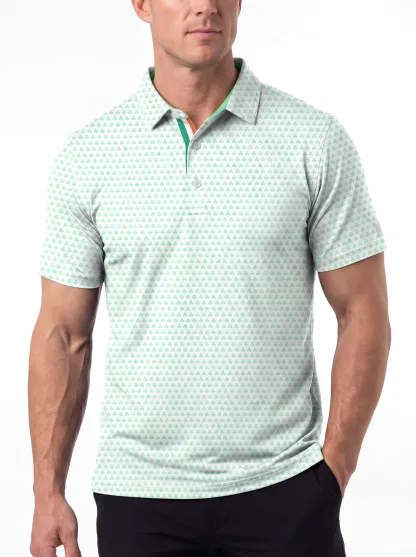 Ombre Shamrock Polo