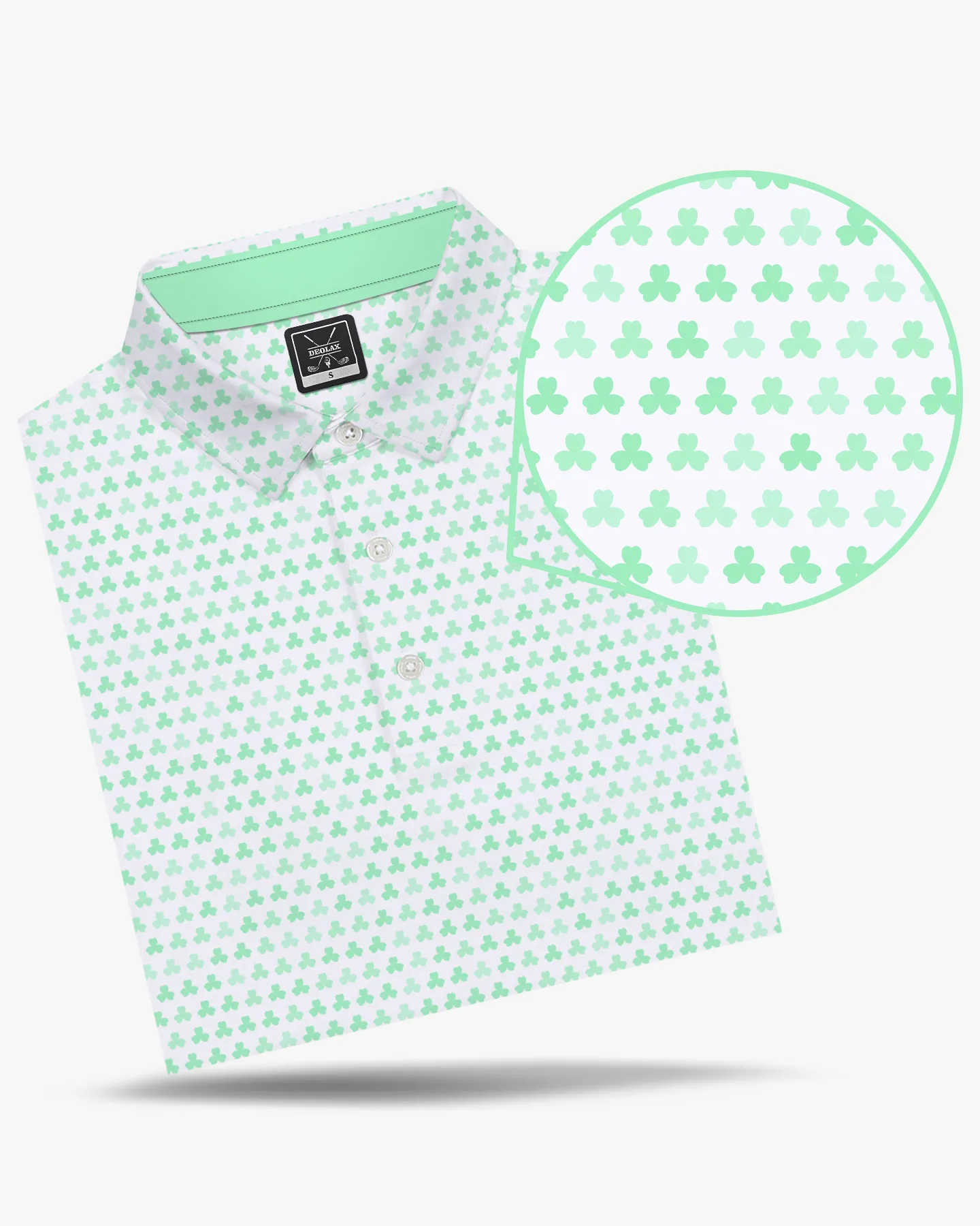Ombre Shamrock Polo