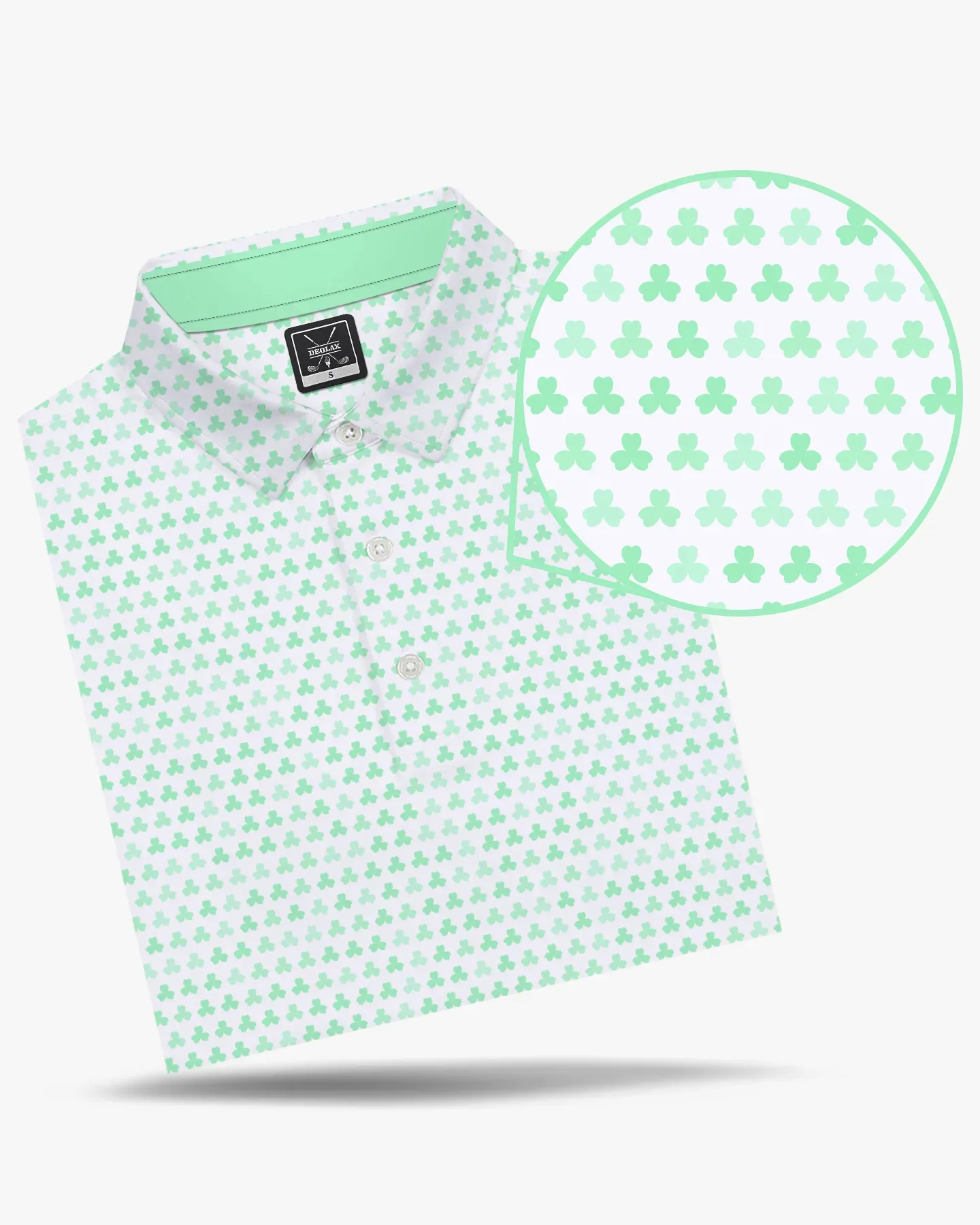 Ombre Shamrock Polo - Deolax