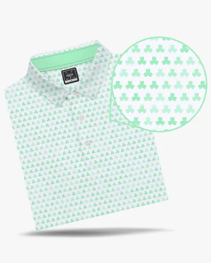 Ombre Shamrock Polo