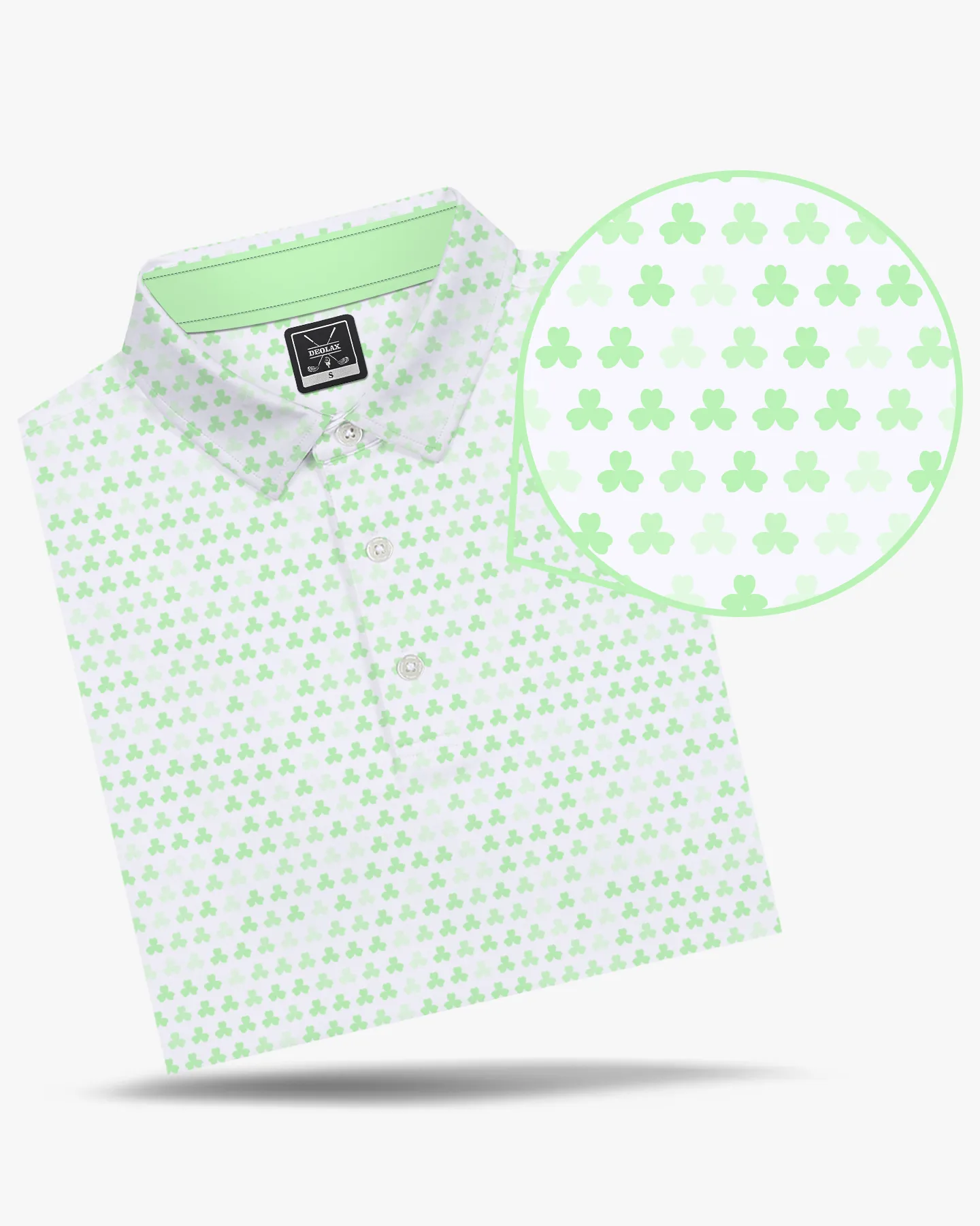 Ombre Shamrock Polo - Deolax